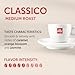 Illy Classico Ground Espresso Coffee, Medium Roast Roast With Notes Of Chocolate & Caramel, 100% Arabica, 8.8 Ounce (Pack Of 1)