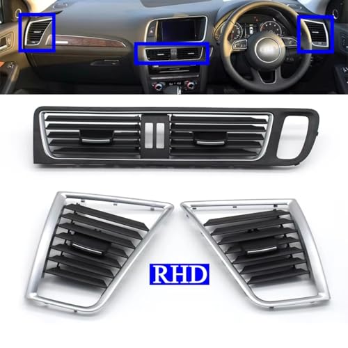 Grille de ventilation Q5 RHDAC 8R2820901E buse de climatisation interne