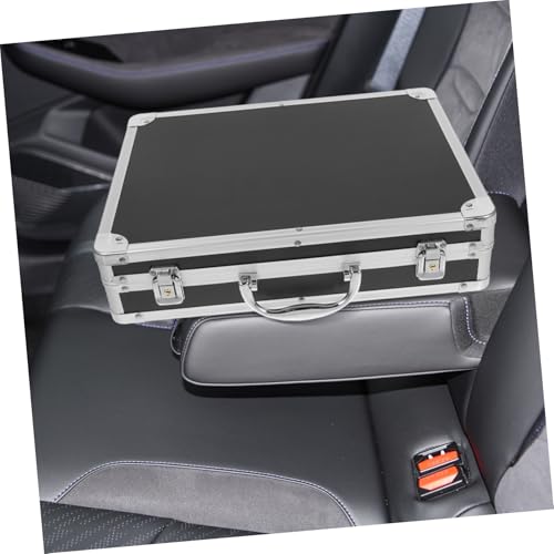 DOITOOL Aluminum Storage Box Box Lock Briefcases for Men Metal Suitcase Brief Cases Men4