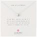 Dogeared Reminders-One in a Million Sterling Silver Sand Dollar Charm Necklace, 16" +2" Extender