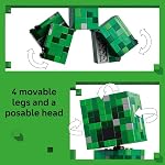 LEGO Minecraft Le Creeper Jouet de Construction pour Enfants - Jouet Minecraft pour Garçons et Filles, Âges 10+ - Décor de Chambre pour Gamers - Avec 1ère Version Minifigure - Cadeau pour Anniversaires - 21276