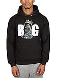 Biggie Smalls Big Crown Pullover Hoodie Notorious Ready to Die Big Popp Men Sweatshirt Black XXL