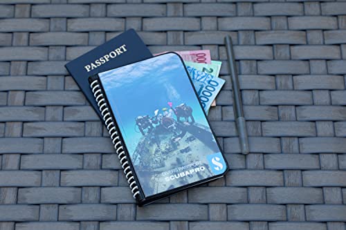 Scubapro Water Proof Pages Divers Log Book #TOP3