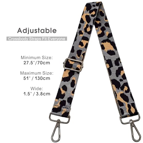 Image of Replacement Purse Strap Shoulder Strap Adjustable Crossbody Strap for Women Crossbody Wide Shoulder Bag