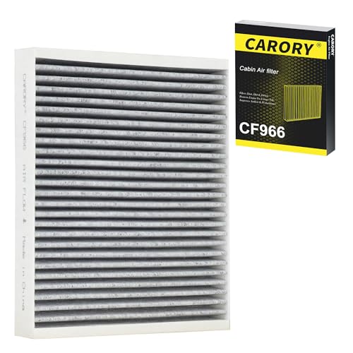 CARORY Cabin Air Filter w/Activated Carbon for Chevy, GMC, Cadillac, Buick Select Models - Silverado, Sierra, Equinox, Acadia, Blazer, Colorado, Malibu, Tahoe, Terrain, Traverse, Trailblazer and More