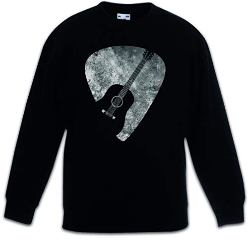 Sweat-shirt pour enfants noir Urban Backwoods Plectrum pour garçon et fille