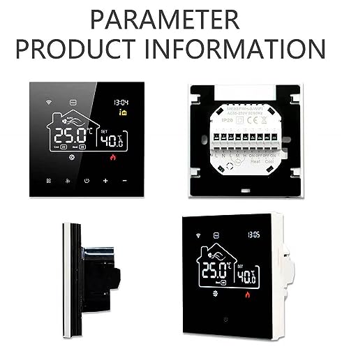 Thermostat intelligent WiFi contre les variations de température intérieure