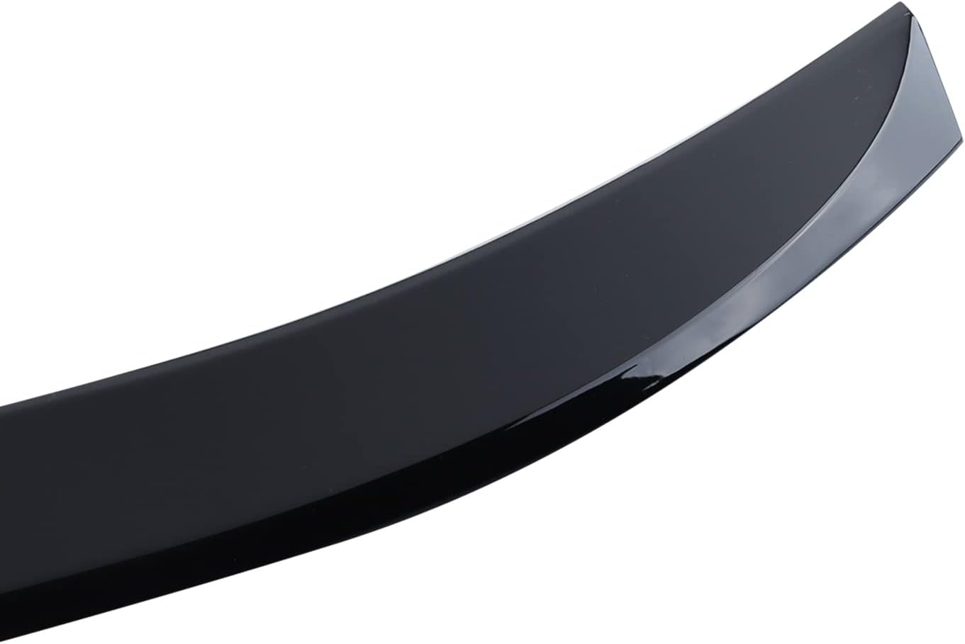 MUCO Trunk Lid Rear Spoiler Compatible with 21 22 23 24 Toyota Corolla Painted Glossy Black