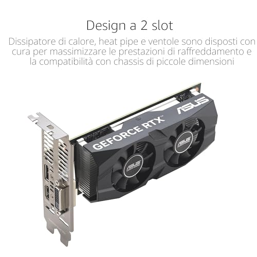 NVIDIA GeForce RTX 3050 LP BRK OC Edition Scheda Video 6 GB GDDR6 - Scheda video - Immagine 3