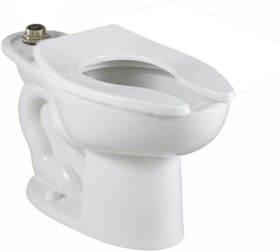 American Standard 3462001.020 Madera 1.1 – 1.6 gpf (4.2 – 6.0 Lpf) Chair Height Top Spud Elongated EverClean® Bowl With Bedpan Lugs
