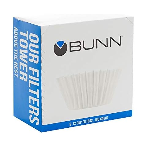Bunn 8/12-Cup Coffee Filters, 100-Pack Cover