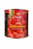 minafood Bundle für Schältomaten in Tomatensaft + Notizblock