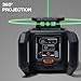 Klein Tools 93RLS Green Self-Leveling Rotary Laser Level Kit, Horizontal/Vertical with Plumb Spot, 1150-Foot Range, Rechargeable, Tripod, Detector, 9-Foot Grade Rod, Carrying Case, ≤ 5mW Class 3R