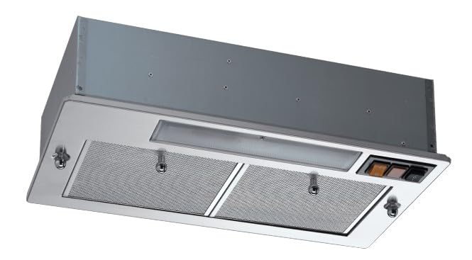 Cappa Gruppo Incasso INOX da 50cm 1 motore ed 1 filtro cappa alluminio
