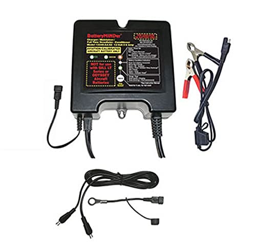 BatteryMINDer 12 Volt 2/4/8 Amp Wet/Gel/AGM Battery Charger