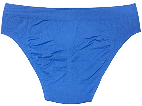 Image of Bralux Mens Briefs Combed Cotton Solid Underwear Combo Set with Soft Concealed Waistband