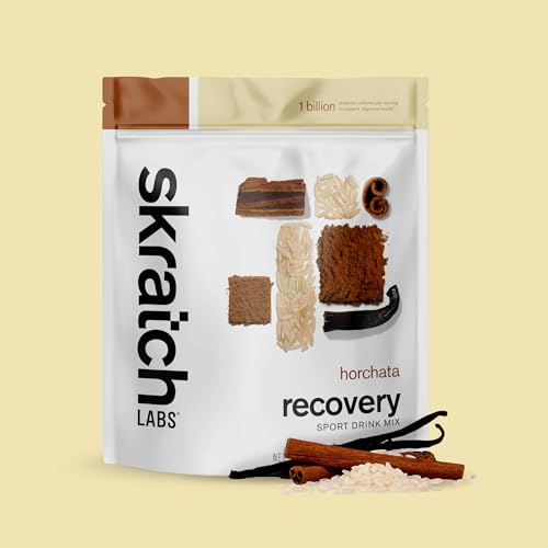 Image of Skratch Labs Recovery Sport Drink Mix - Horchata | 4:1 Carb‑to‑Protein Post‑Workout Formula for Fast Recovery | Complete Milk Protein, Electrolytes & Probiotics | 24 Servings
