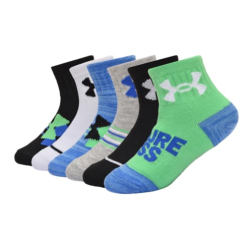 Under Armour Baby Boys' Multi Pack Essential Quarter Socks