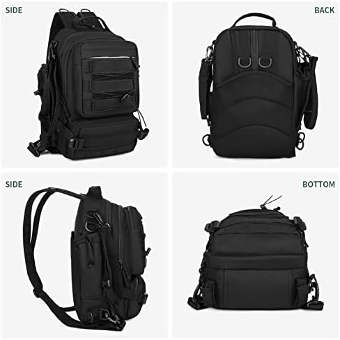 UBORSE Military Tactical Backpack Large MOLLE Army Assault Rucksack Waterproof Heavy Duty Daypack for Outdoor Hiking Camping Trekking Hunting Fishing