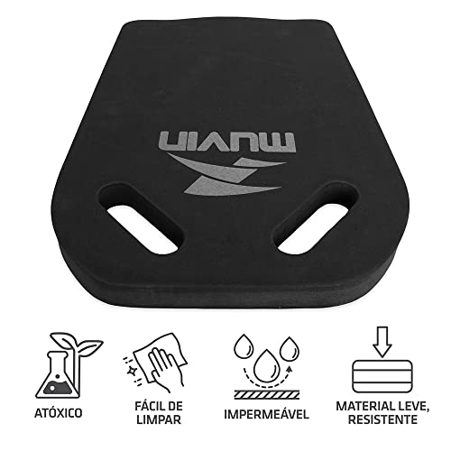 Prancha de Natação EVA Muvin Basics - Prancha Corretiva c/Pegador para treinamento de Adultos e Cria