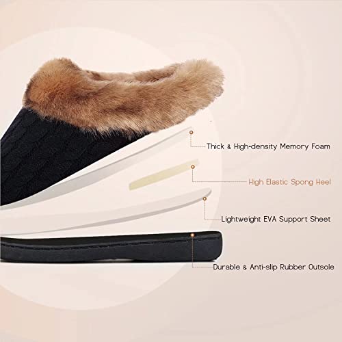 Sloffen Dames Herren Winter Pantoffels Comfort Slippers met Traagschuim - Image 6