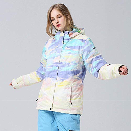 Veste de ski imperméable softshell coupe-vent randonnée hivernale - 4