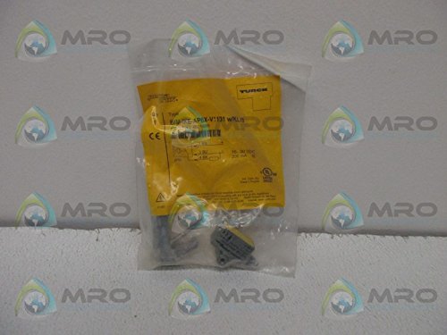 TURCK BIM-IKE-AP6X-V1131 W/KLI3 (4621695), 1 LED, 10-30 VDC, 3 PIN, ACTIVE FACE ON END, EMBEDDABLE, INDUCTIVE, KLI3 BRACKET, MAGNET OPERATED, METAL, NORMALLY OPEN, PICOFAST MALE/METAL, PNP (SOURCING),