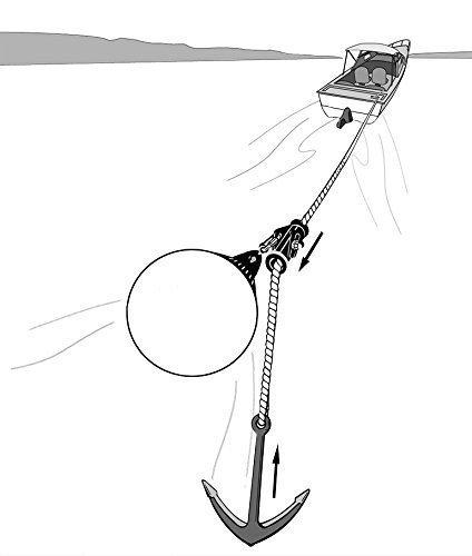 Ironwood Pacific Anchorlift Anchor Puller W/11 Buoy - Yellow, 30Lb Lift #TOP4