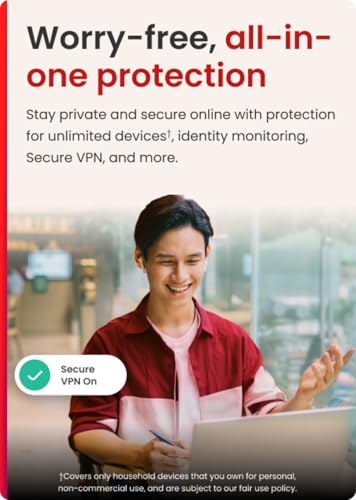 Mcafee + Premium Individual Unlimited Devices 2025 Ready | Cybersecurity Software Includes Antivirus, Secure Vpn thumb #1