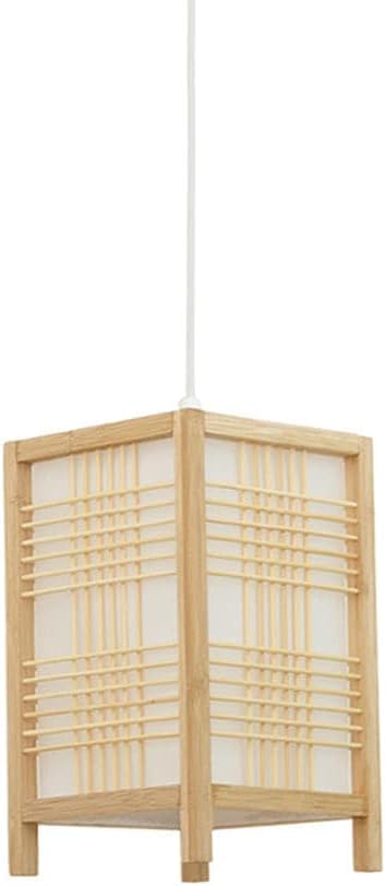 Lampe de tissage naturelle pour éclairage doux suspension fait main