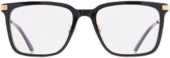Cartier Demo Square Mens Eyeglasses CT0384O 003 54