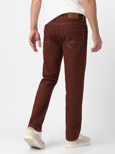 Image of Urbano Fashion Men's Regular Fit Washed Jeans Stretchable