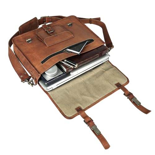 Maletín Vintage para Laptop de 15 Pulgadas miniatura 3