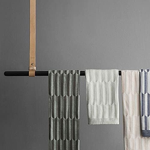 Adjustable Wall-Mounted Clothes Rail, Heavy-Duty Space-Saving Drying Rack & Display Rack for Home & Retail, 150cm Black Clothing Organizer