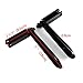 Black Highway Footpeg Foot Peg Mount Kit For 91-16 Harley Dyna FXD FXDL FXDB FXDC