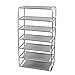 Ruilogod Metal Shell AGD 7 warstw Zdejmowane Buty Półka regału magazynowego Holder