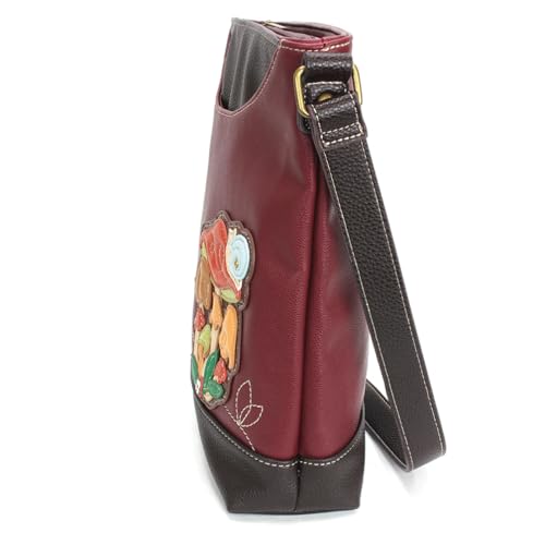 Image of CHALA Sweet Messenger Mid Size Shoulder Purse with Adjustable Strap