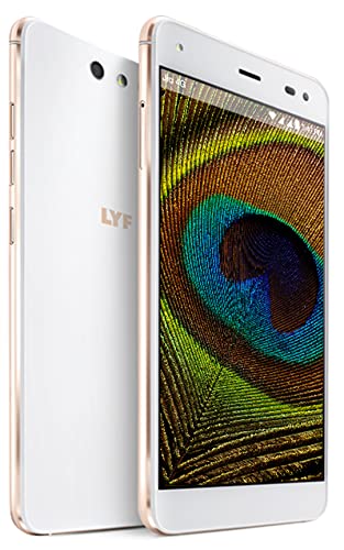Image of Xifo LYF Earth 1 (3GB RAM, 32GB Storage) 4G Smartphone in White Colour