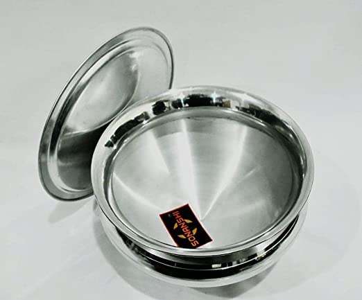 Aluminium Handi/Matki/Sipri/Batuia with LID (Aluminium, 5 Litre)