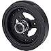 Harmonic Balancer, 8 Inch, Plain Steel, Fits Small Block Chevy 400