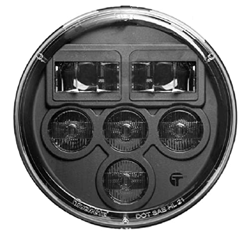 Truck-lite 37270c 7 Round Led Projector Headlight High - Low Beam Headlamp
