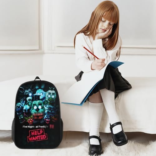 Miniatura 3 de MVYNUL Juego de mochila escolar con bolsa de almuerzo y estuche para lápices, lonchera térmica aislada ligera (02)