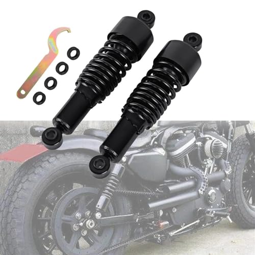 Amortisseur arrière de moto réglable 267mm contre les chocs de suspension sur Sportster 1200 XLH1200S - 4