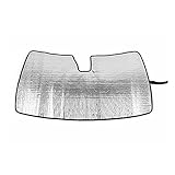 車 サンシェード ダッジデュランゴ 2011-2023 車のフロントガラスサンバイザー UV 保護サンシェードカバー 車 ウィンドウシェード (色 : B)