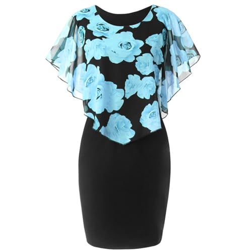 Angebot des Tages Damen Sommerkleid Große Größen Jeanskleid Sommer Kleider Festival Outfit Skims Leinenkleid Somm Jugendweihe Kleider Petticoat...