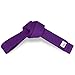 MACS Martial Arts Supplies Solid Color Karate Belt (Size 0-8) (Purple, #4)