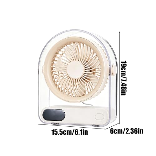Ventilateur de bureau USB silencieux petit ventilateur de table - 6