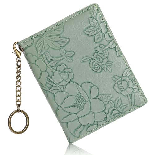 Image of FALAN MULE Small Wallets Woman Slim RFID Blocking Mini Credit Card Holder