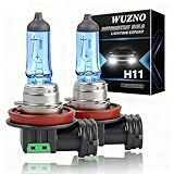Wuzno H11 Halogen Headlight Bulb/Fog Light 12V 55W White 5000K High/Low Beam 64211...