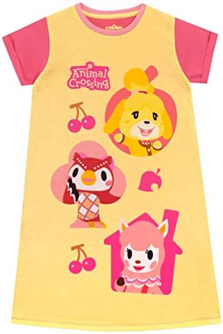 Animal Crossing Camisón para Niñas